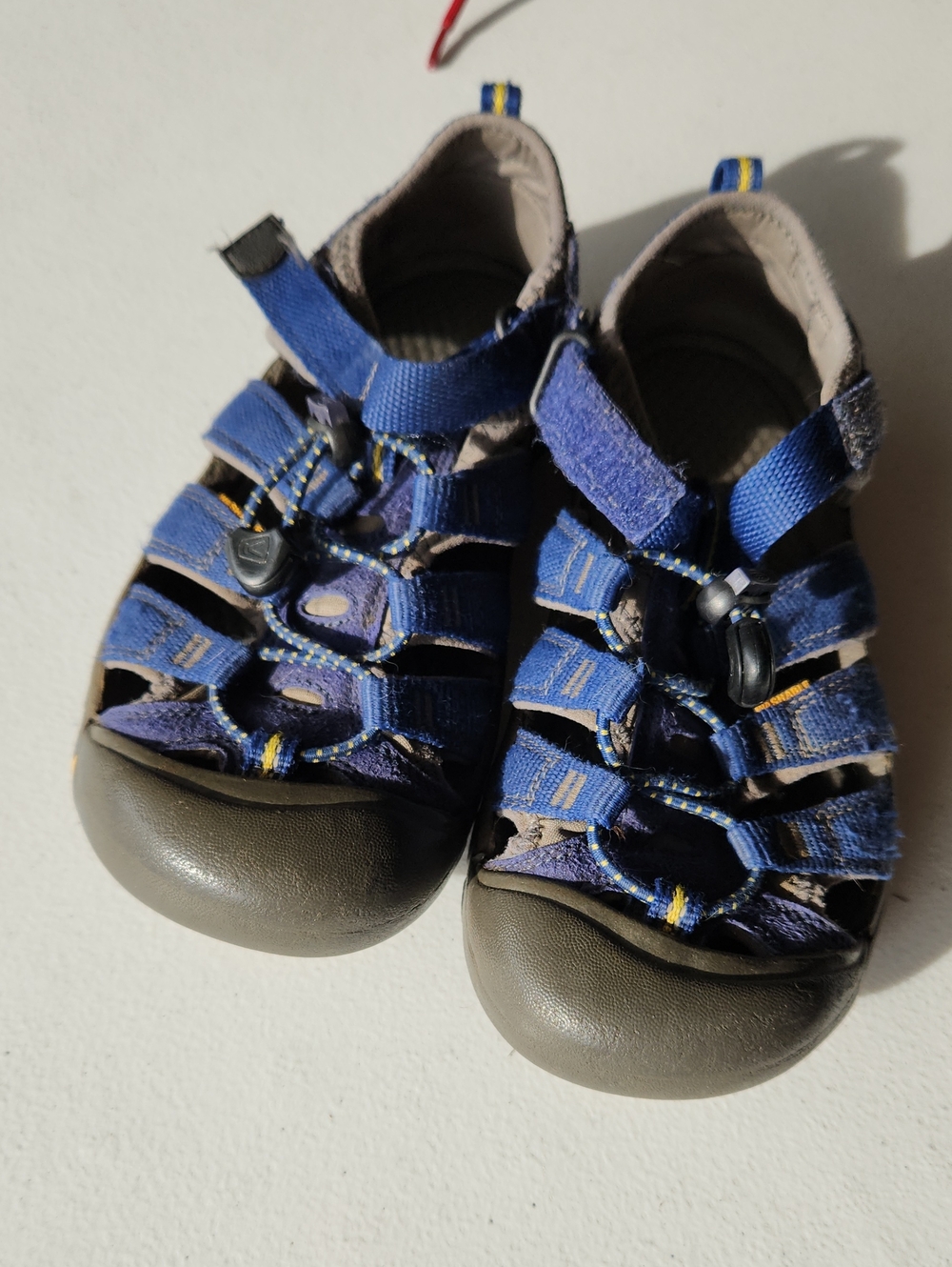Kids Blue Closed-Toe KEEN Outdoor Sandals